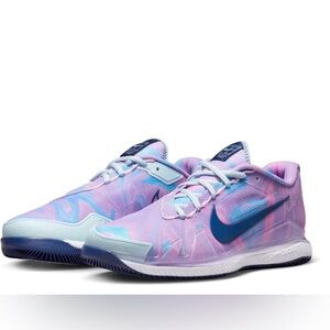 💜 WMNS NIKECOURT AIR ZOOM VAPOR PRO 'PINK FOAM GLACIER BLUE' 💜